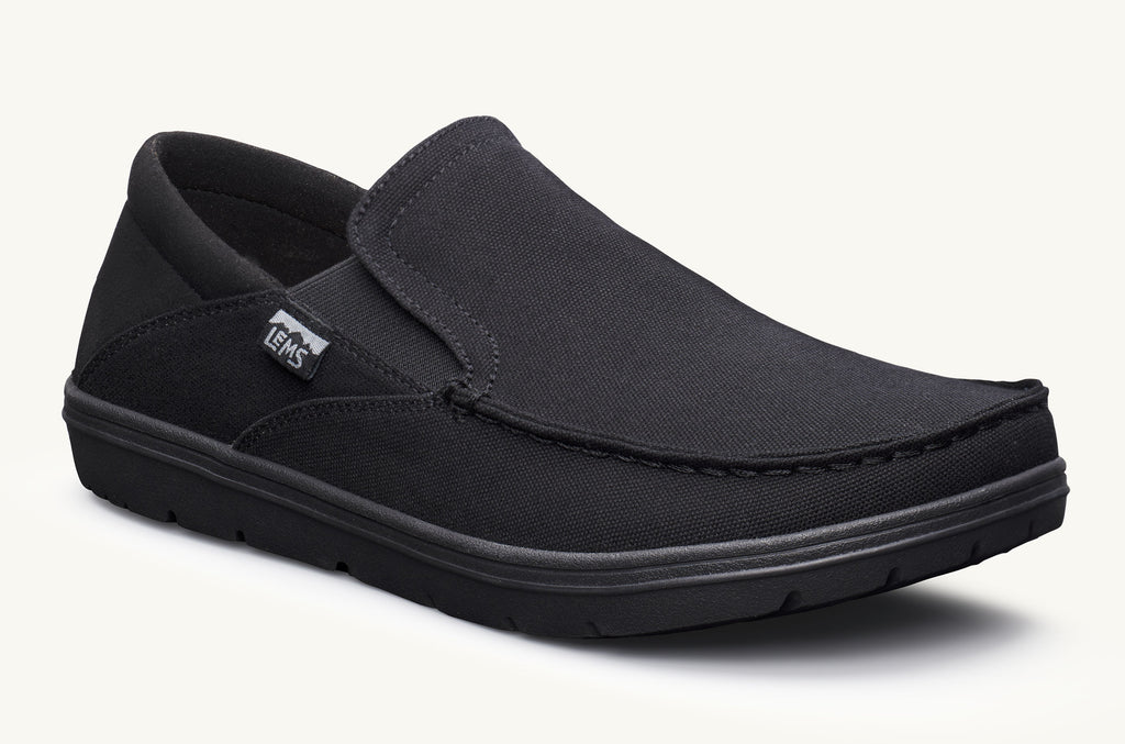 Lems Slip On Sko Drifter Dame Svarte | UER2356BZ