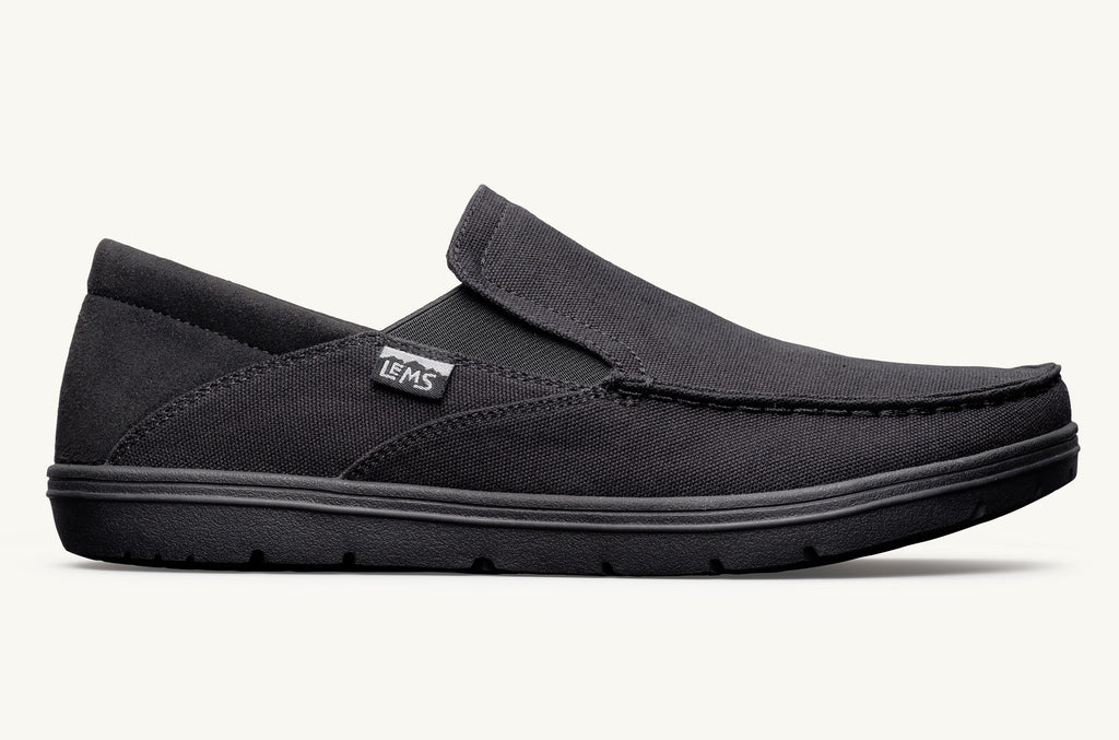 Lems Slip On Sko Drifter Dame Svarte | UER2356BZ