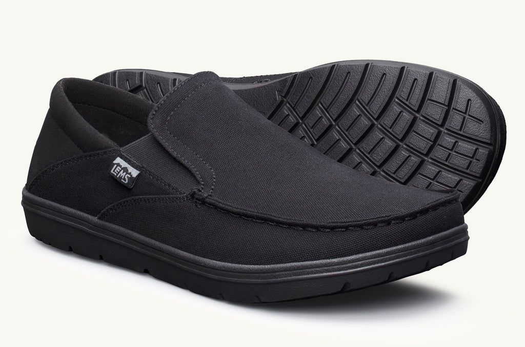 Lems Slip On Sko Drifter Herre Svarte | AYB328SY