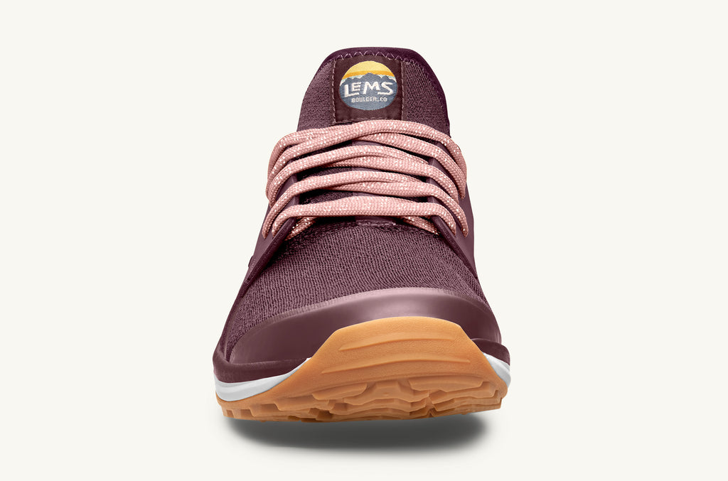 Lems Sneakers Mesa Dame Dyp Rød | DWU1171JS