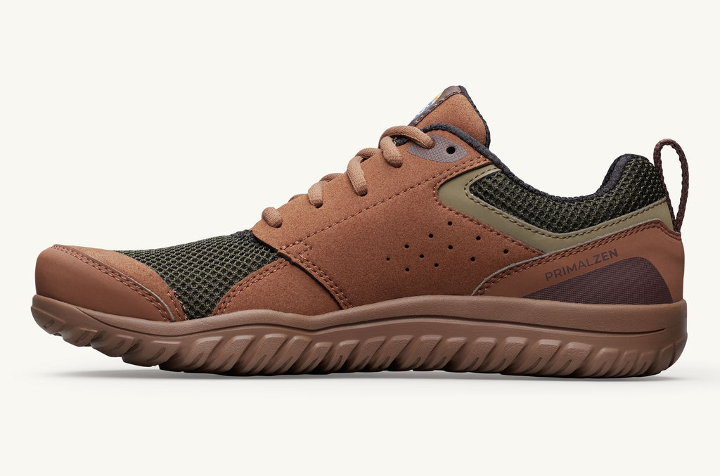 Lems Sneakers Primal Zen Herre Brune Grønn | PGV2778II