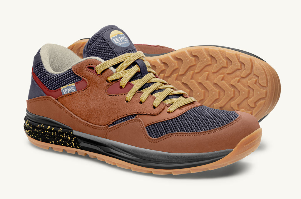 Lems Sneakers Trailhead Dame Brune Blå | CMG2073IZ